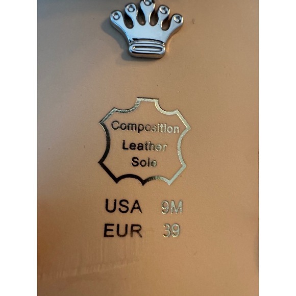 Nina New York Silver Mesh Metallic Strappy Block Heel Sandals Size 9M - Picture 10 of 15